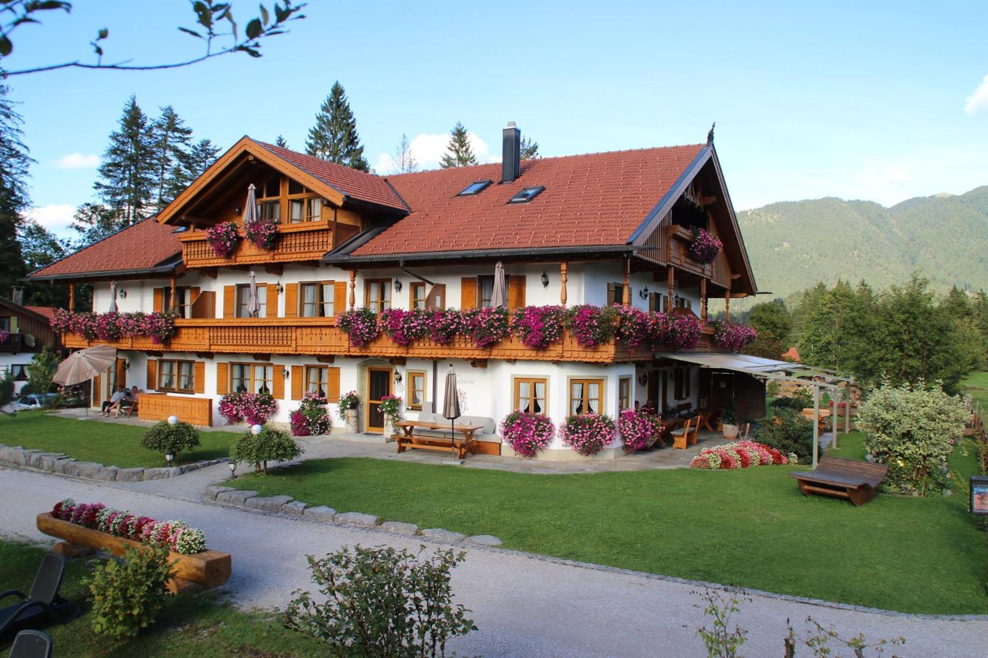 Ferienhof Zum Sagschneider Lenggries Dış mekan fotoğraf